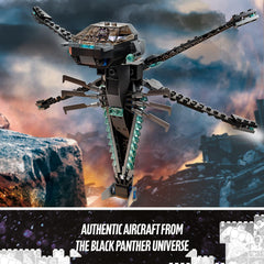 LEGO Marvel Black Panther Dragon Flyer Building Kit for Ages 8+