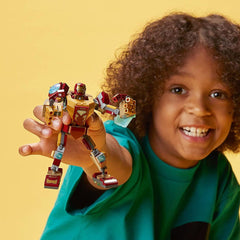 LEGO Marvel Iron Man Mech Armor Building Kit for Ages 7+