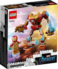 LEGO Marvel Iron Man Mech Armor Building Kit for Ages 7+