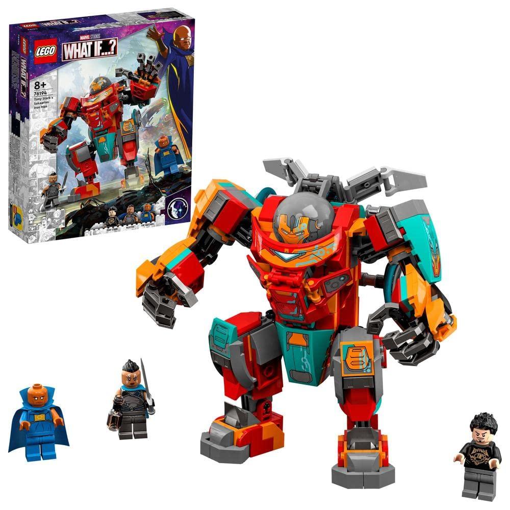 LEGO Marvel Tony Stark's Sakaarian Iron Man Building Kit for Ages 8+