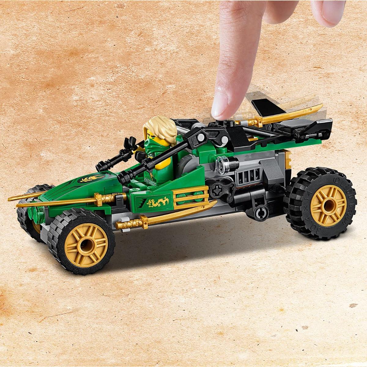 LEGO Ninjago Legacy Jungle Raider Car with Lloyd Minifigure Building Kit for Ages 7+