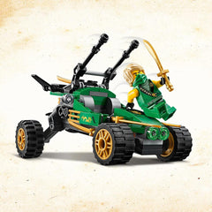 LEGO Ninjago Legacy Jungle Raider Car with Lloyd Minifigure Building Kit for Ages 7+