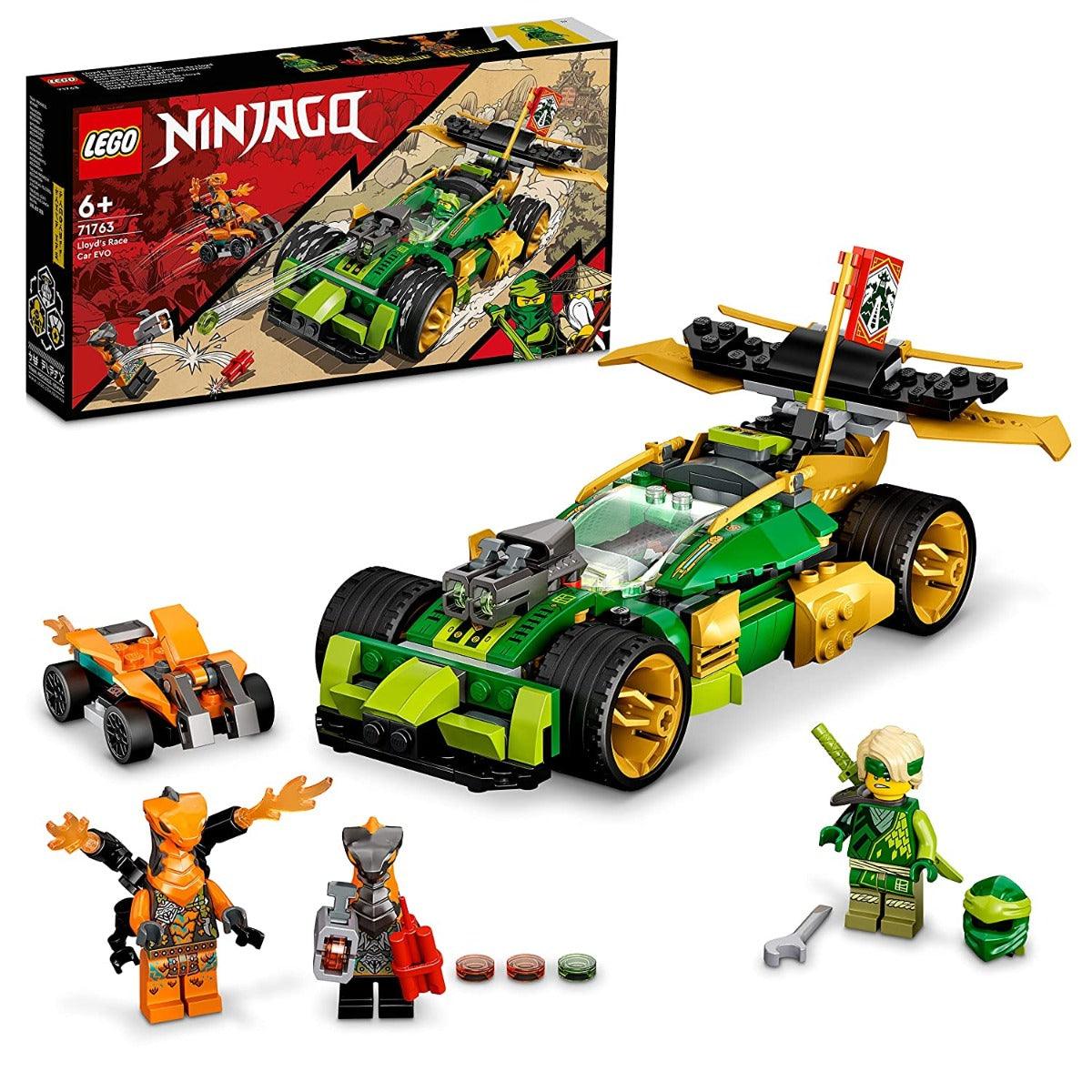 LEGO Ninjago Lloyd's Race Car EVO Building Kit for Ages 6+