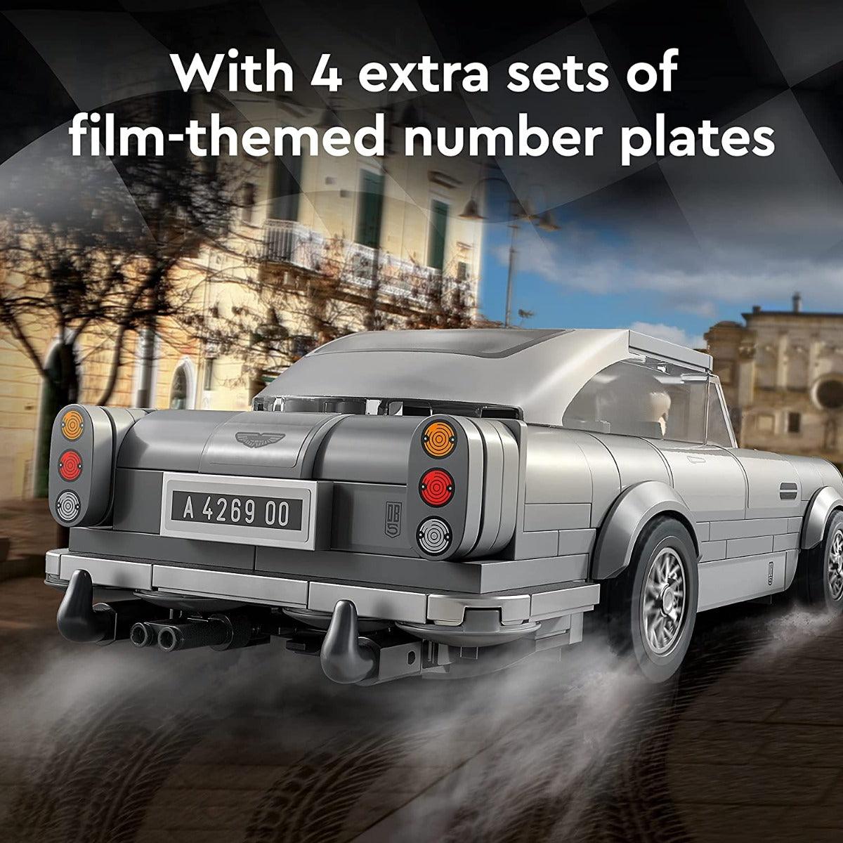 LEGO Speed Champions 007 Aston Martin DB5 Building Kit for Ages 8+
