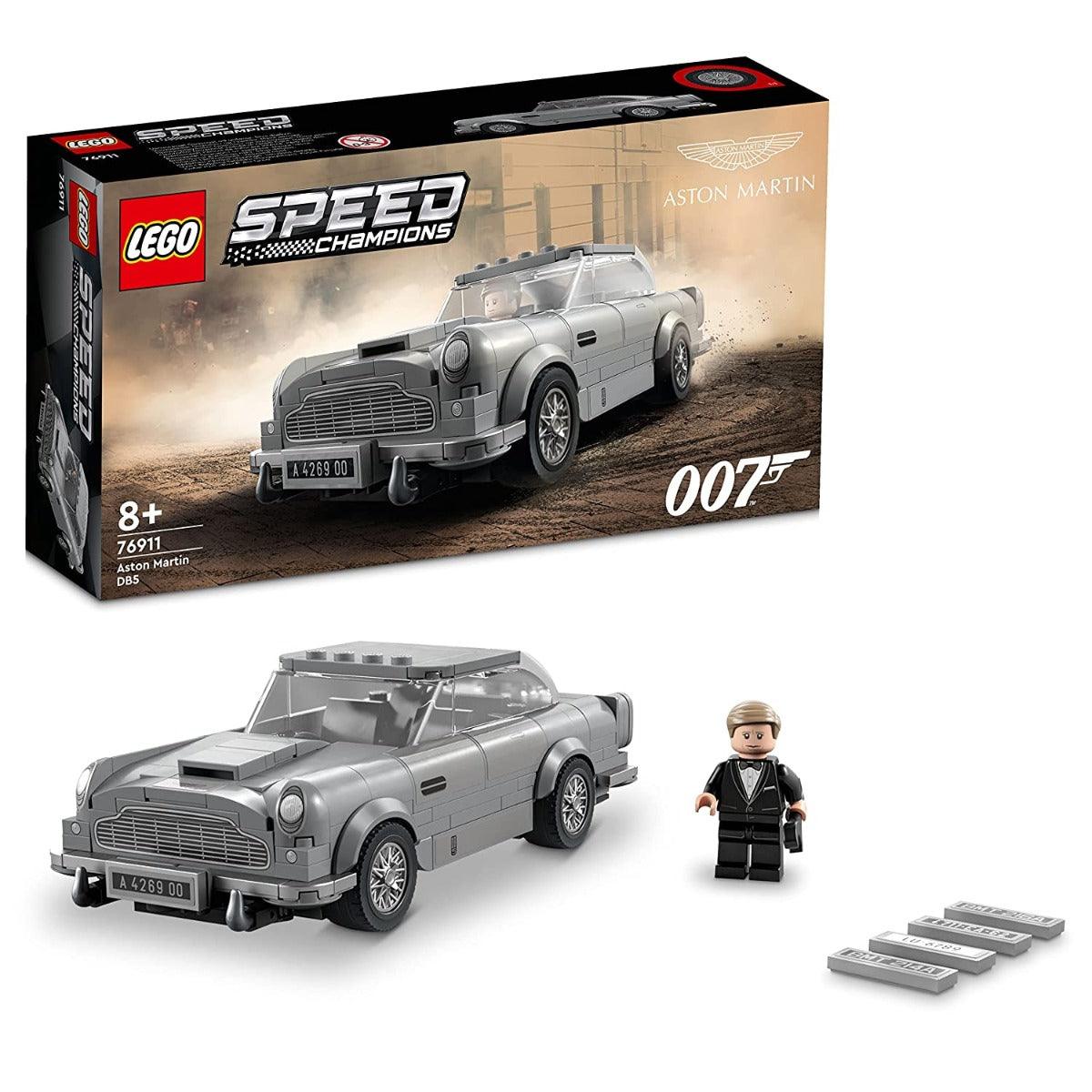 LEGO Speed Champions 007 Aston Martin DB5 Building Kit for Ages 8+