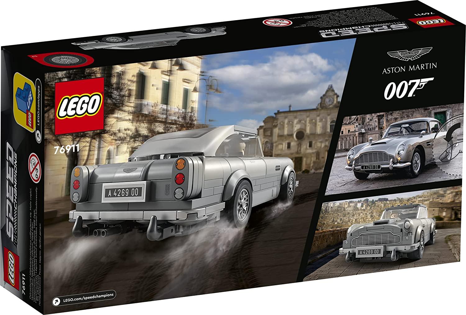 LEGO Speed Champions 007 Aston Martin DB5 Building Kit for Ages 8+