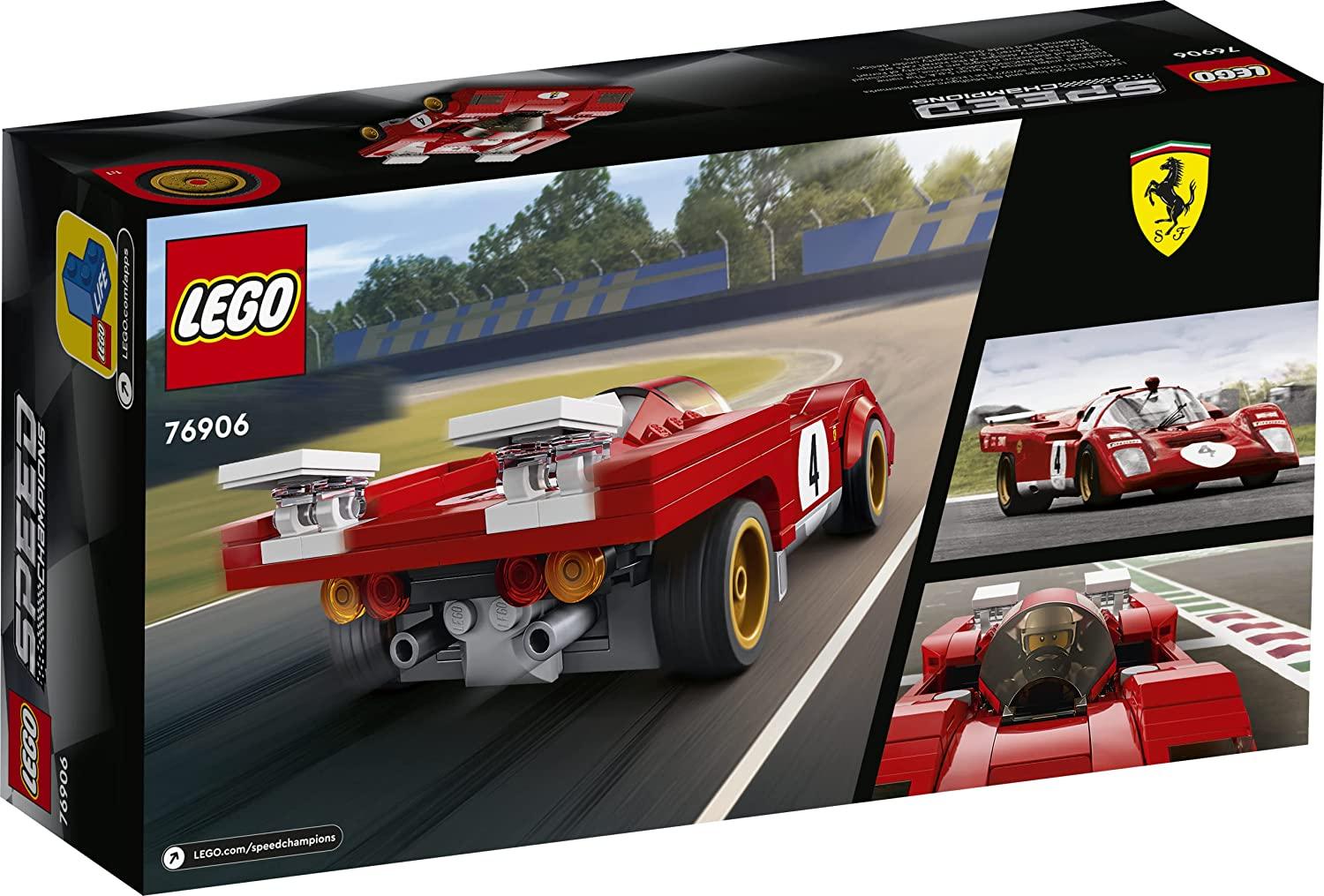 LEGO Speed Champions 1970 Ferrari 512 M Building Kit for Ages 8+