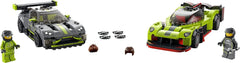 LEGO Speed Champions Aston Martin Valkyrie AMR Pro and Aston Martin Vantage GT3 Building Kit for Ages 9+