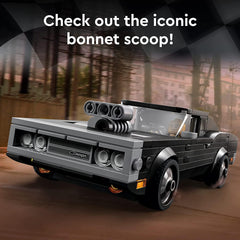 LEGO Speed Champions Fast & Furious 1970 Dodge Charger R/T Building Kit for Ages 8+