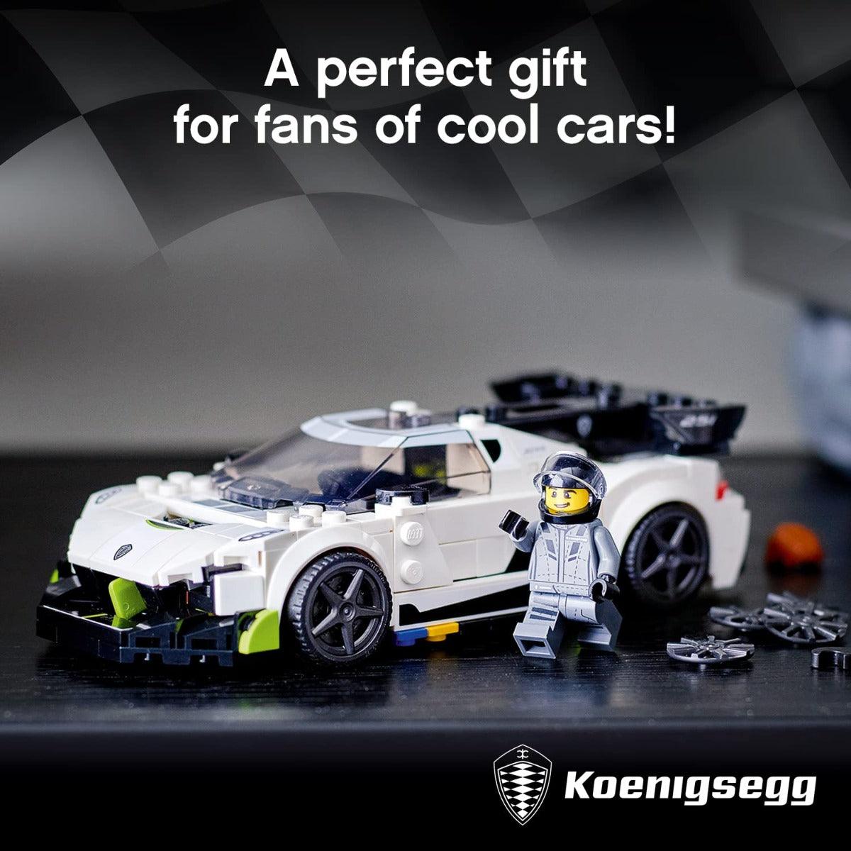 LEGO Speed Champions Koenigsegg Jesko Building Kit for Ages 7+