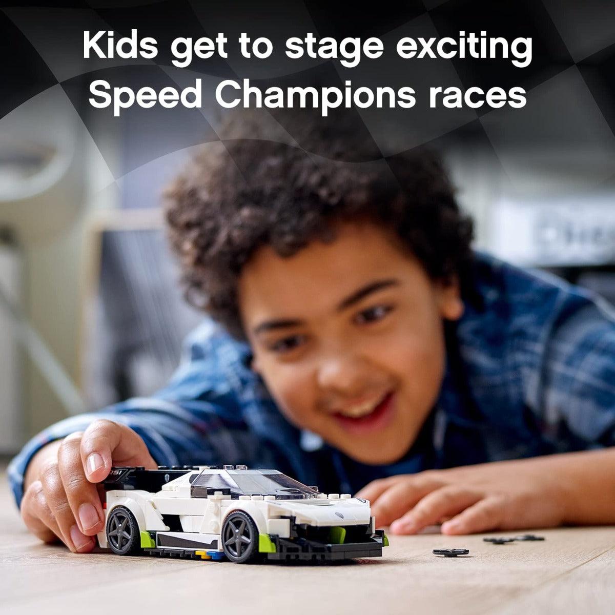 LEGO Speed Champions Koenigsegg Jesko Building Kit for Ages 7+