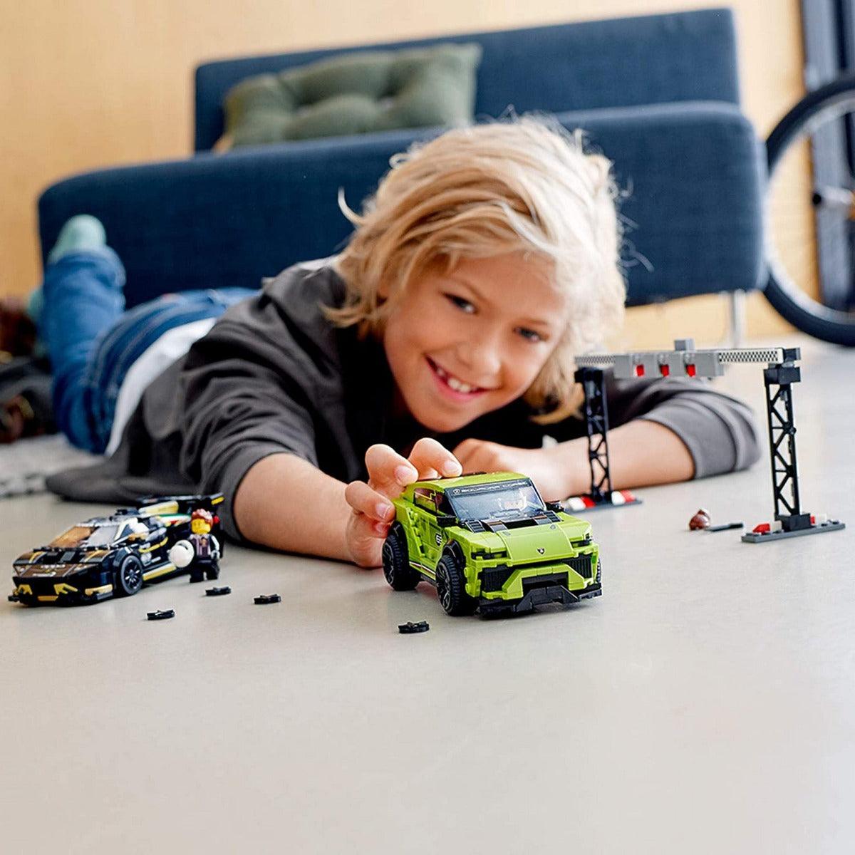LEGO Speed Champions Lamborghini Urus ST X Lamborghini Huracan Super