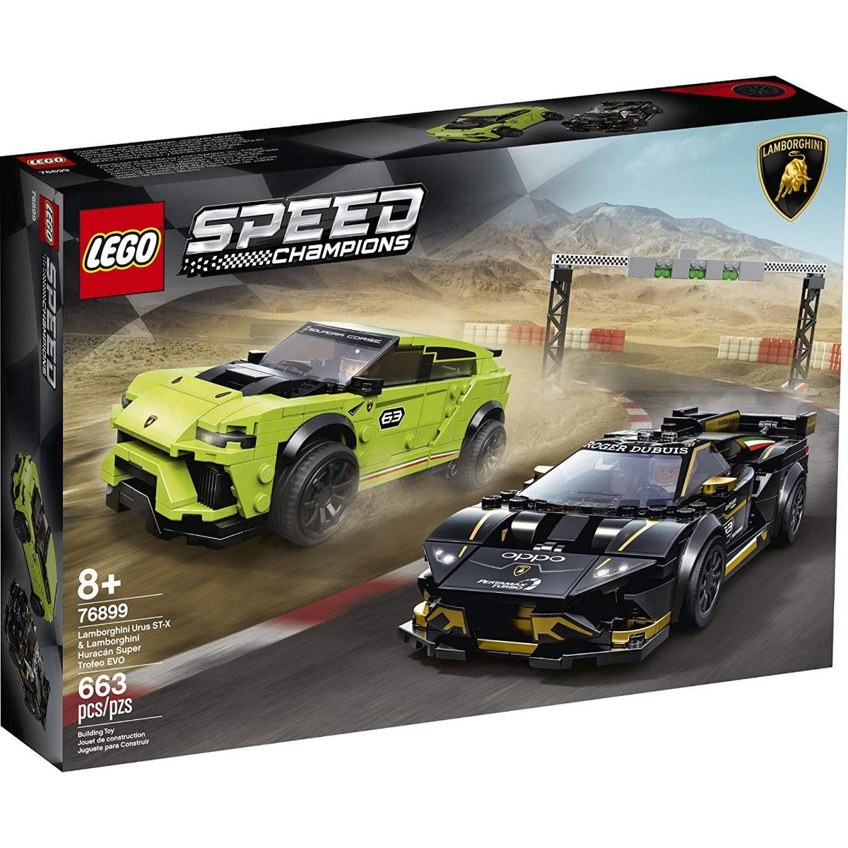 LEGO Speed Champions Lamborghini Urus ST-X & Lamborghini Huracan Super