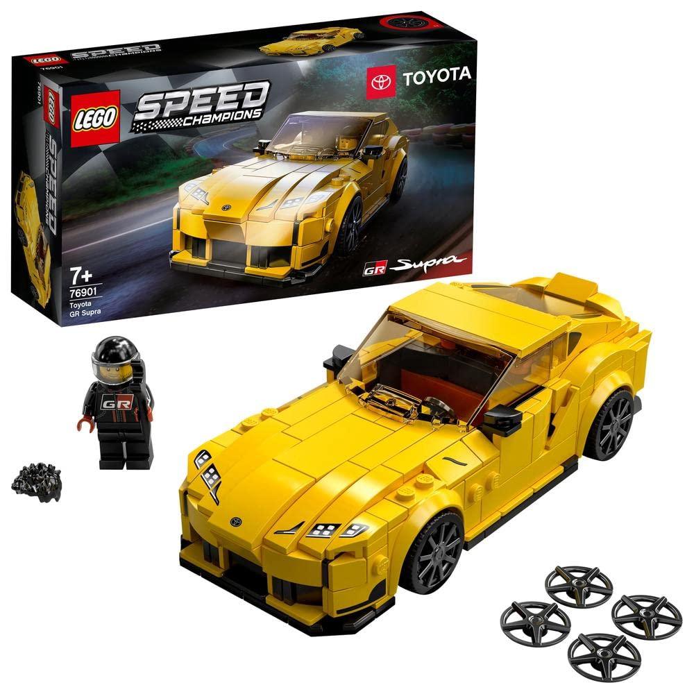 LEGO Speed Champions Toyota GR Supra Building Kit for Ages 7+