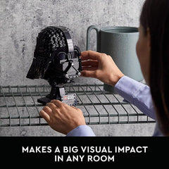 Lego Star Wars Darth Vader Helmet Collectible Building Kit For Ages 16+