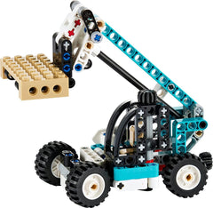 LEGO Technic 2in1 Telehandler Tow Truck Toy Building Kit for Ages 7+