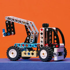 LEGO Technic 2in1 Telehandler Tow Truck Toy Building Kit for Ages 7+