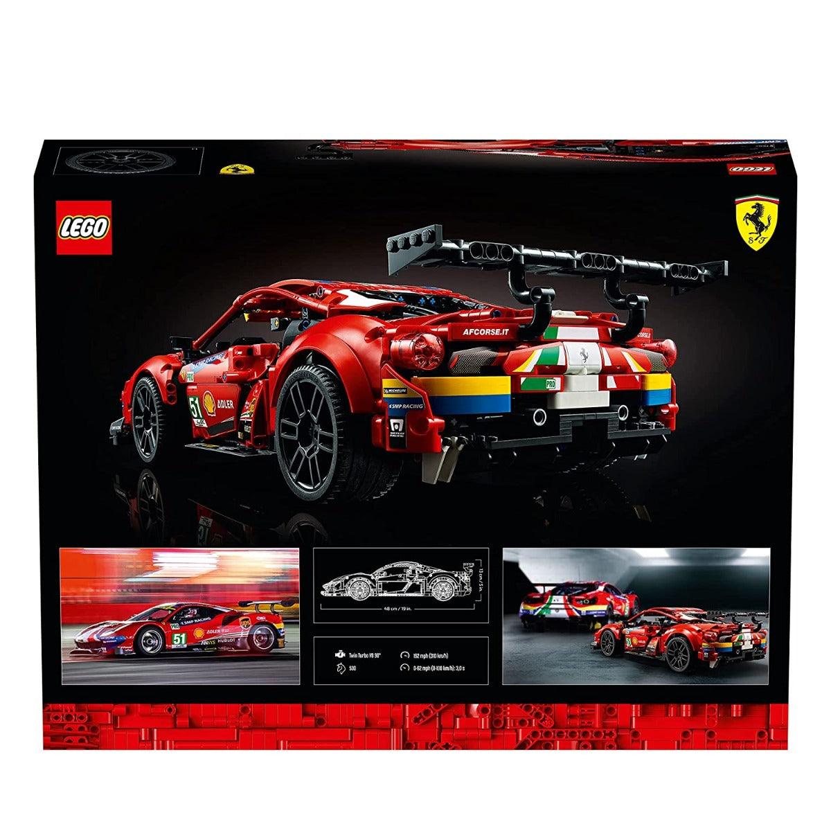 Lego Technic Ferrari 488 GTE AF Corse #51 Building Kit For Ages 16+