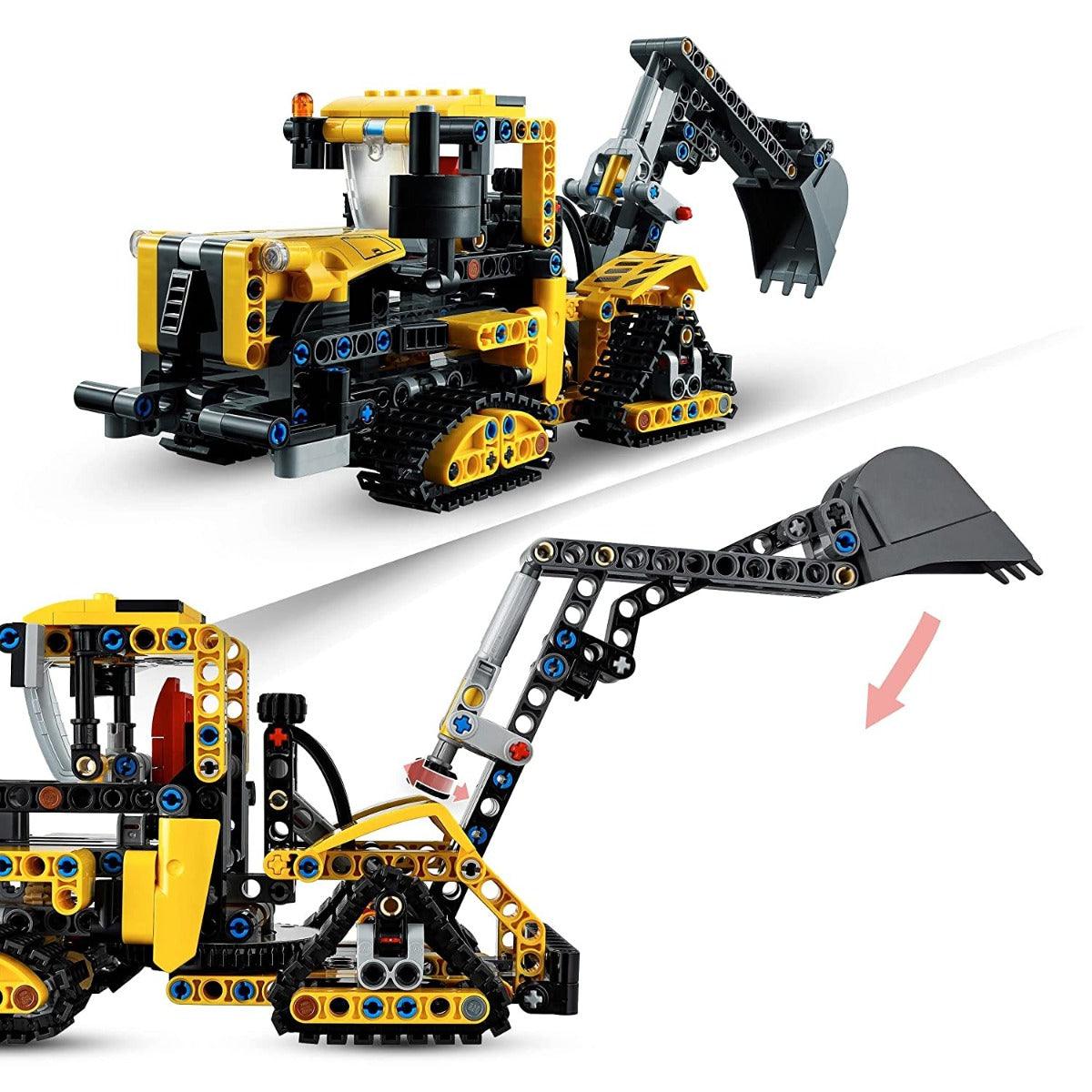 Lego Technic Heavy-Duty 2in1 Excavator Building Kit for Ages 8+