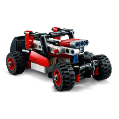 LEGO Technic Skid Steer Loader Toy Excavator to Hot Rod 2in1 Building Kit for Ages 7+
