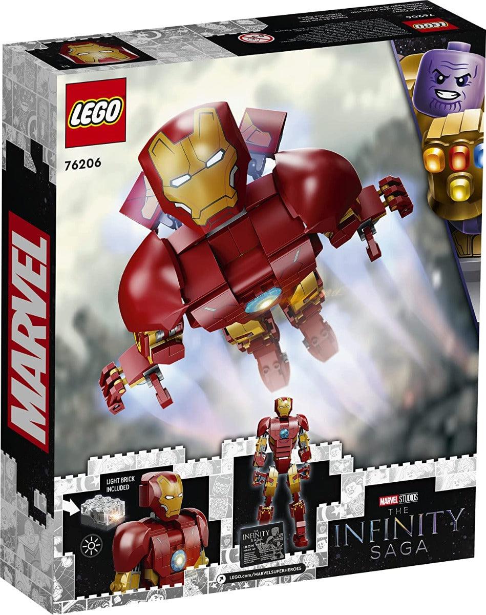 LEGO The Infinity Saga Iron Man Figure Building Kit for Ages 9+