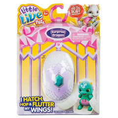 Little Live Pets S1 Dragon Single Pack - Blue/Green