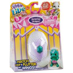 Little Live Pets S1 Dragon Single Pack - Blue/Green