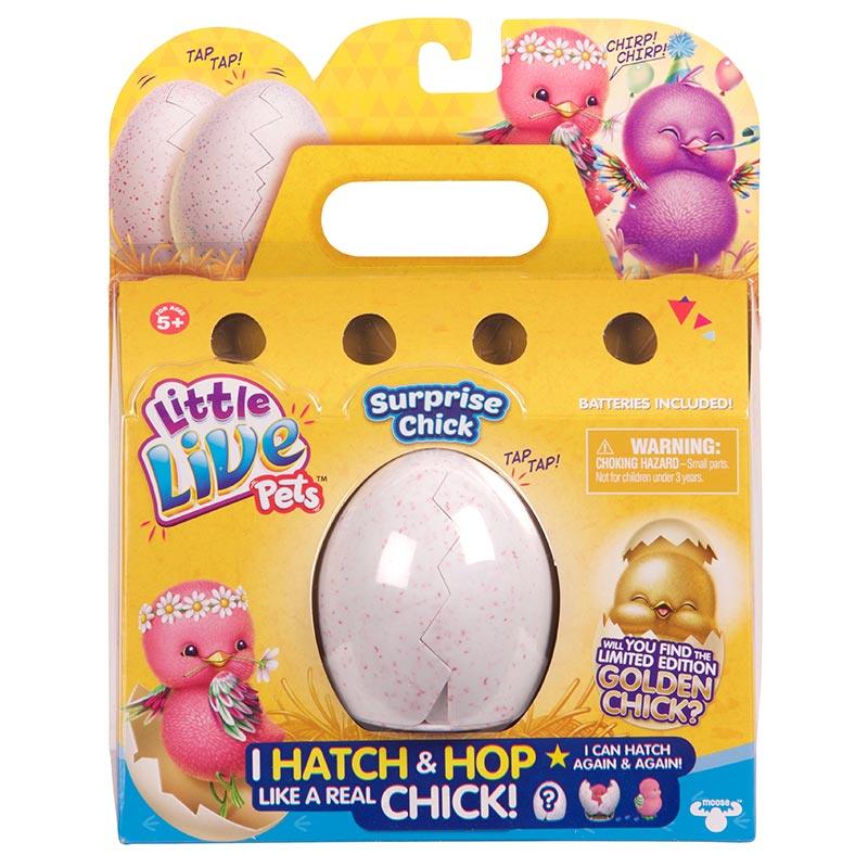 Little Live Pets S1 Surprise Chick Single Pack - Blossy The Daisy Chick