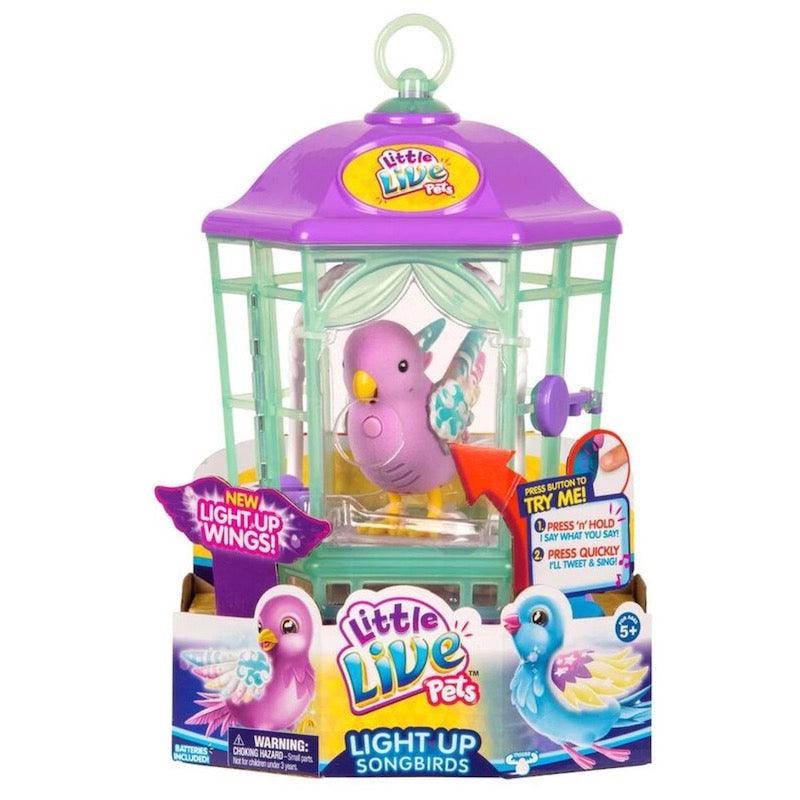 Little Live Pets S9 Bird With Cage - Rainbow Glow