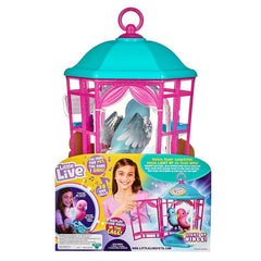 Little Live Pets S9 Bird With Cage - Snow Gleam
