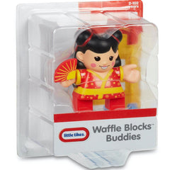 Little Tikes Waffle Blocks Figure Pack - Buddies for Kids 2+ & Above, Geisha