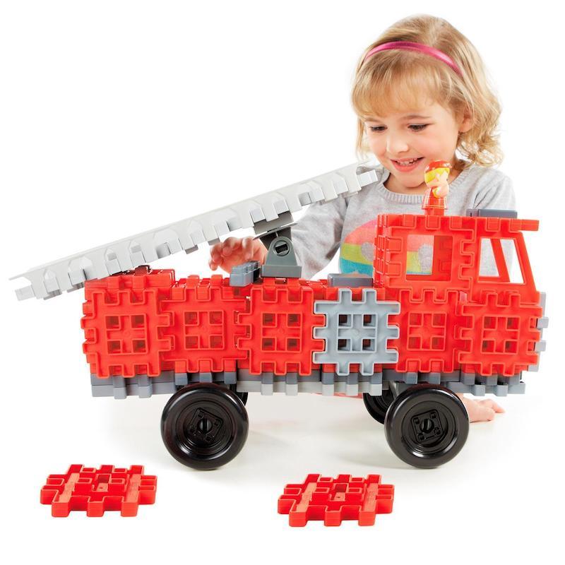 Little Tikes Waffle Blocks Vehicle Fire Truck, Toys for Kids,