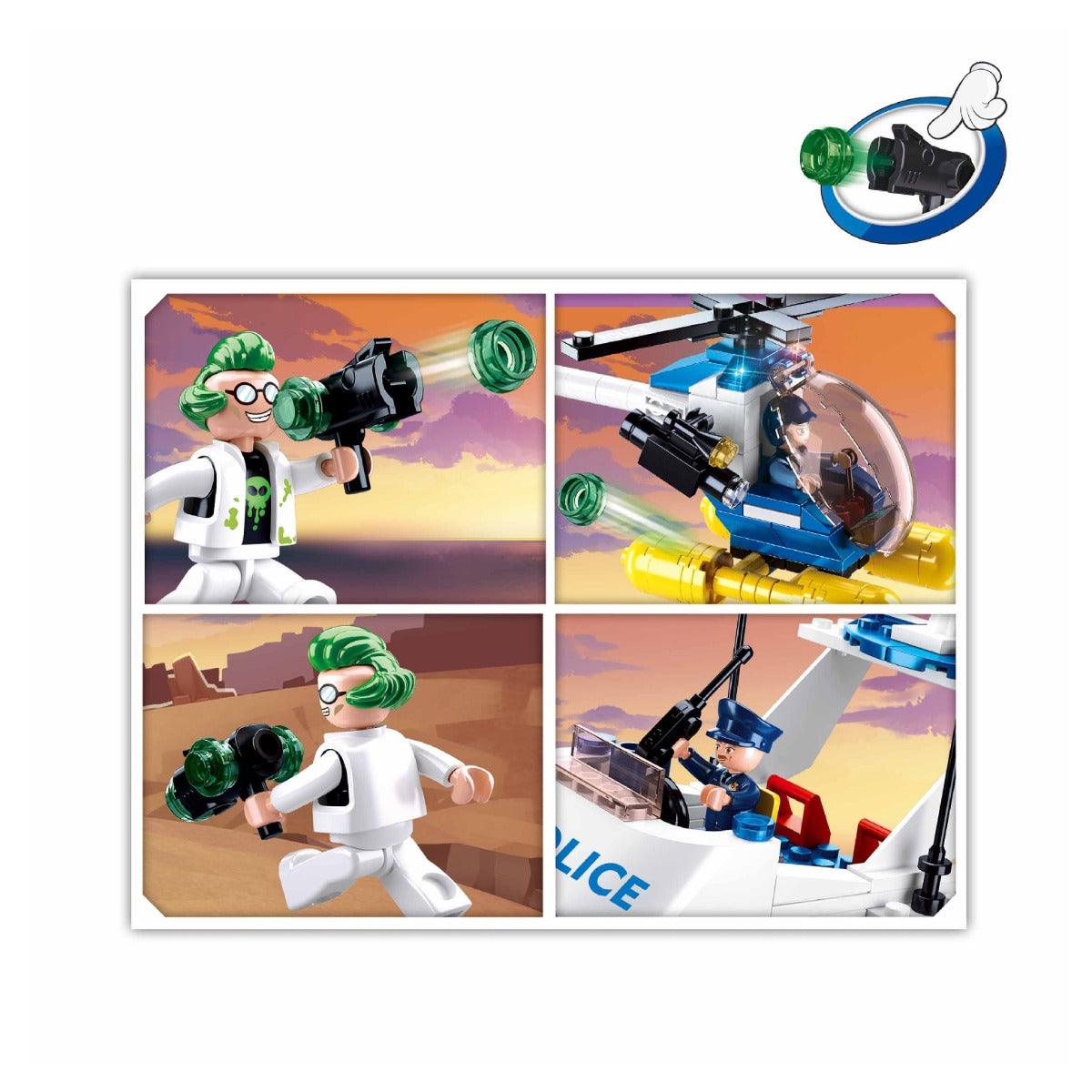 Sluban Land & Sea Police Building Blocks For Ages 6+
