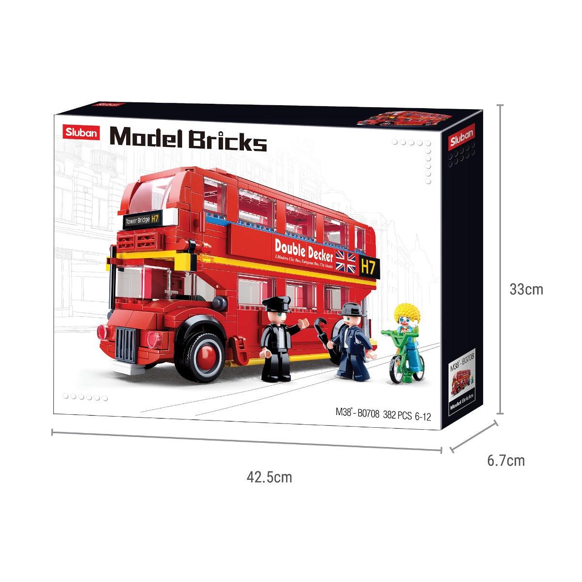 Sluban London Bus Building Blocks For Ages 6+