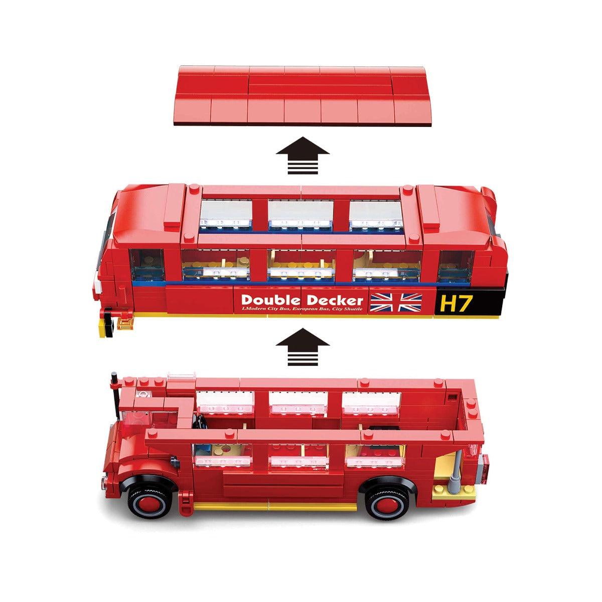 Sluban London Bus Building Blocks For Ages 6+