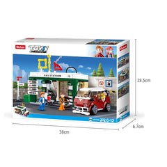 Sluban Town-Petrol Station Building Blocks For Ages 6+