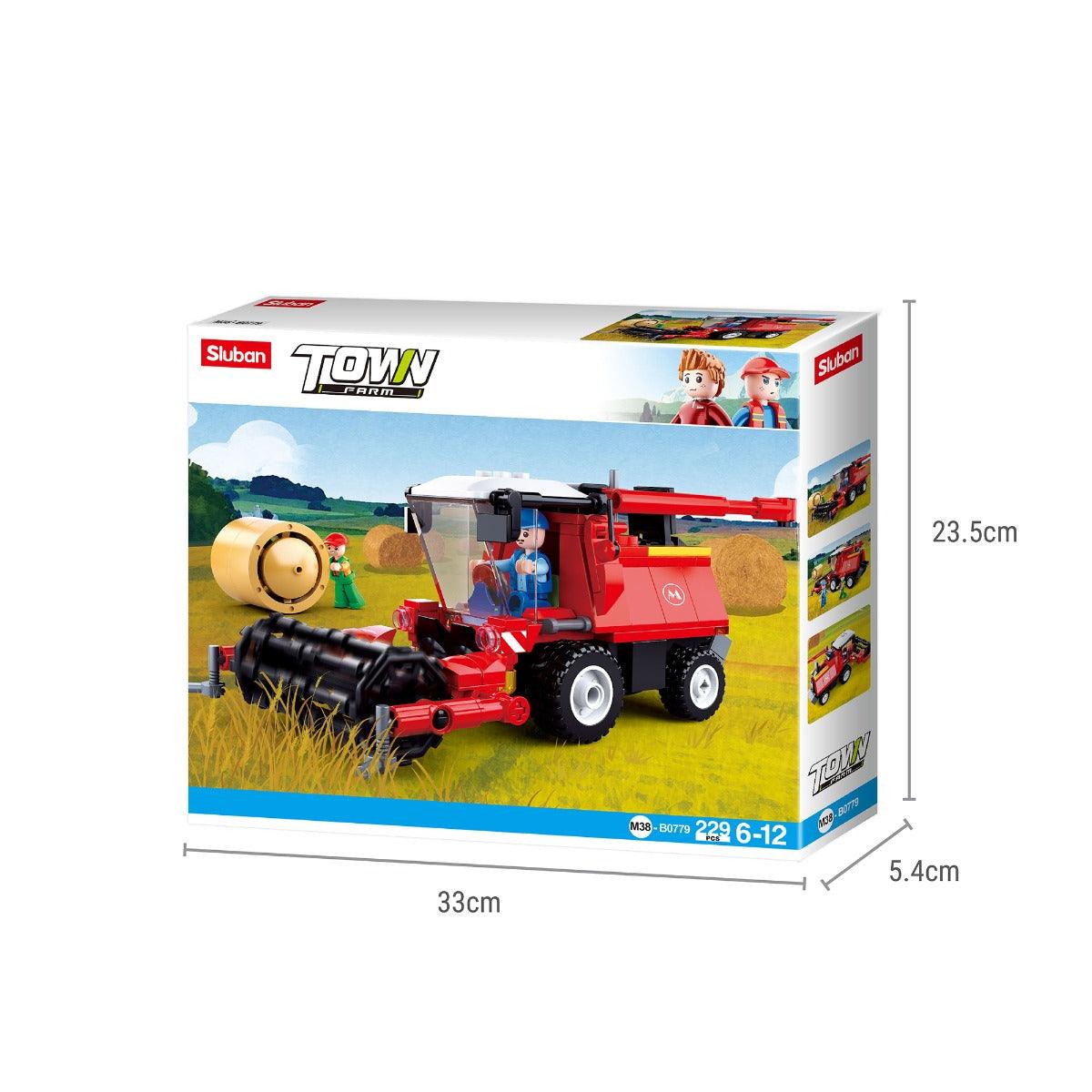 Sluban Town-Harvester Building Blocks For Ages 6+