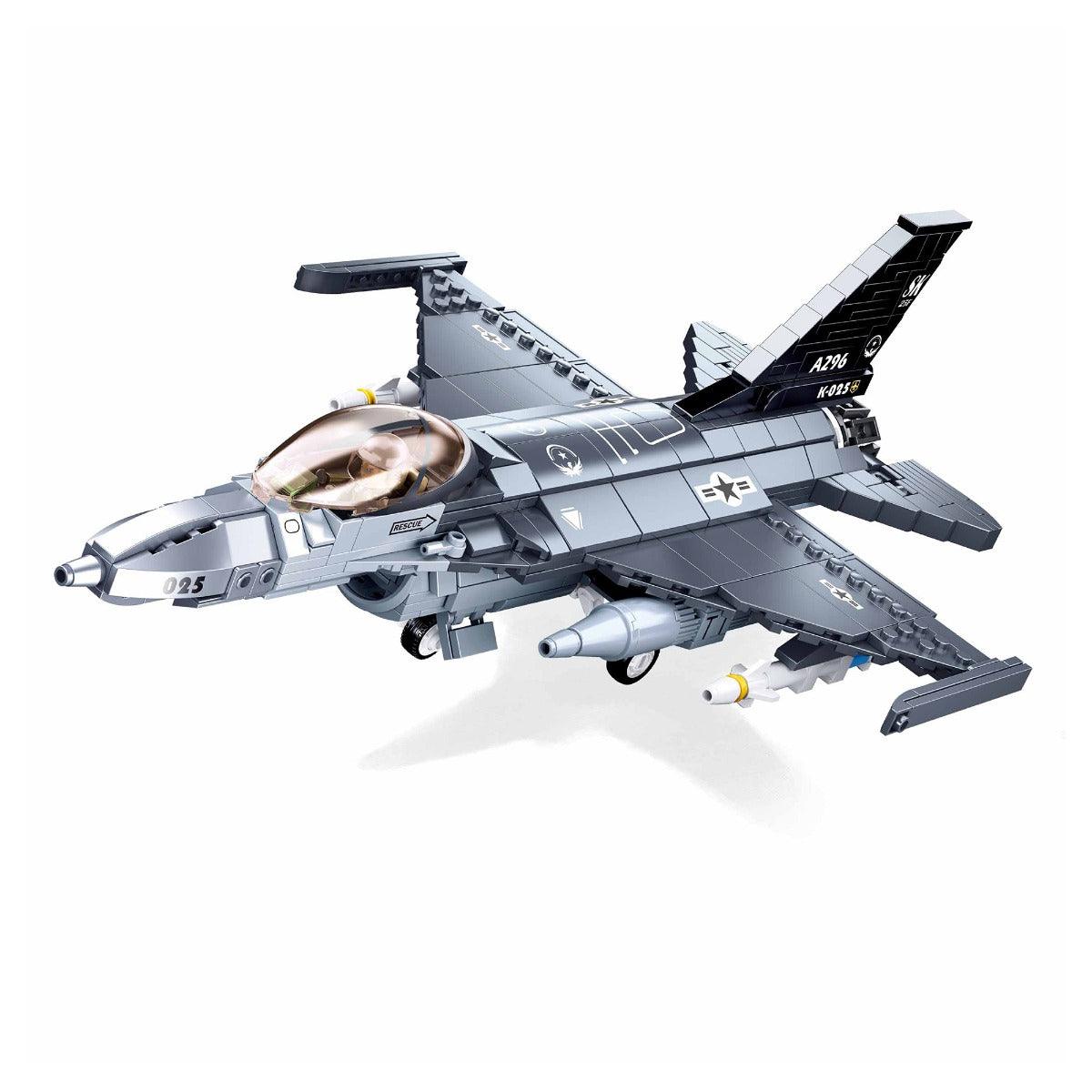 Sluban F-16C Falcon Fighter Building Blocks For Ages 10+