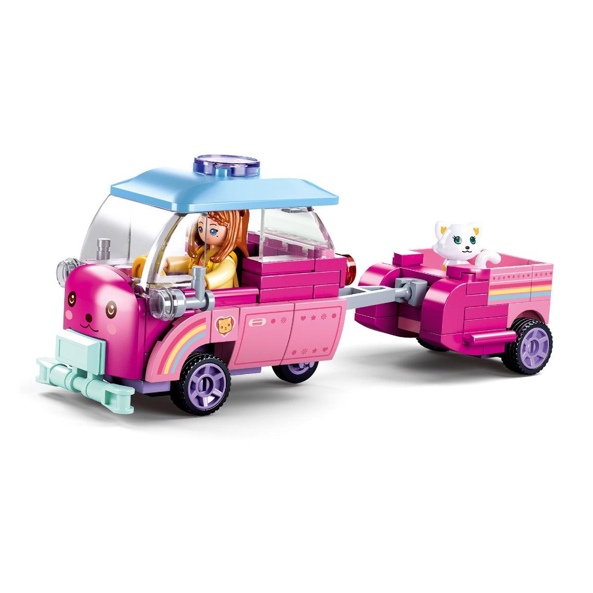 Sluban Girls Dream-Pet Car Building Blocks For Ages 6+