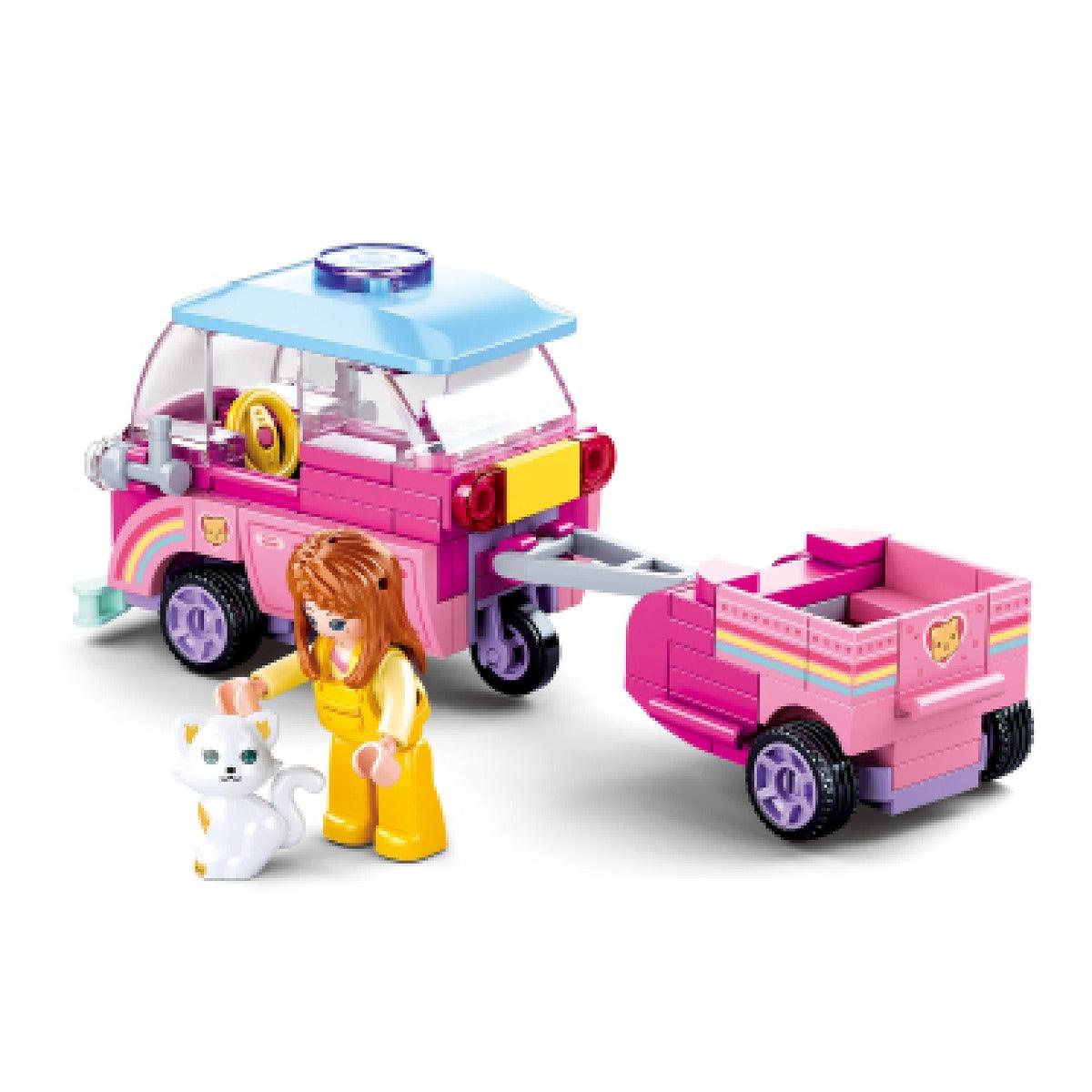 Sluban Girls Dream-Pet Car Building Blocks For Ages 6+