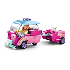 Sluban Girls Dream-Pet Car Building Blocks For Ages 6+