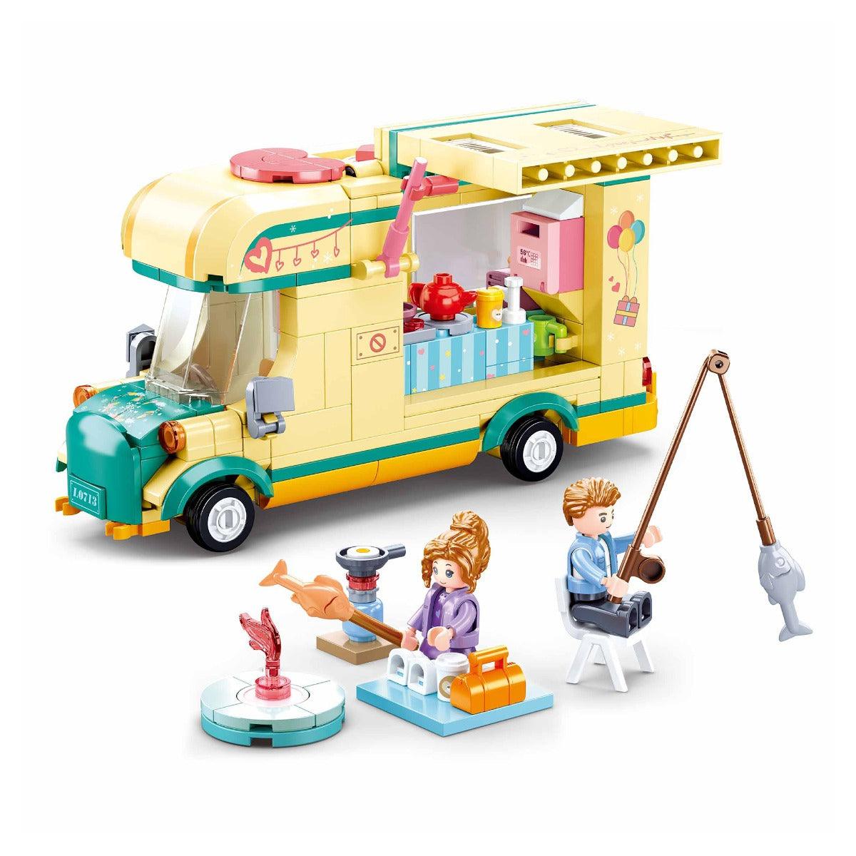 Sluban Happy Diary Camper Building Blocks For Ages 6+