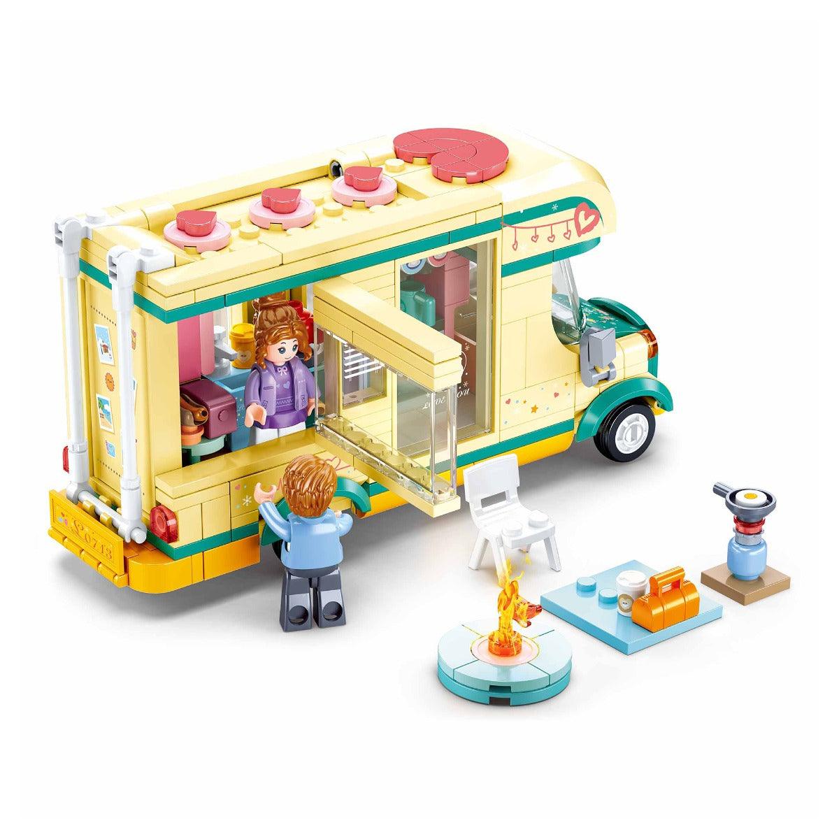 Sluban Happy Diary Camper Building Blocks For Ages 6+
