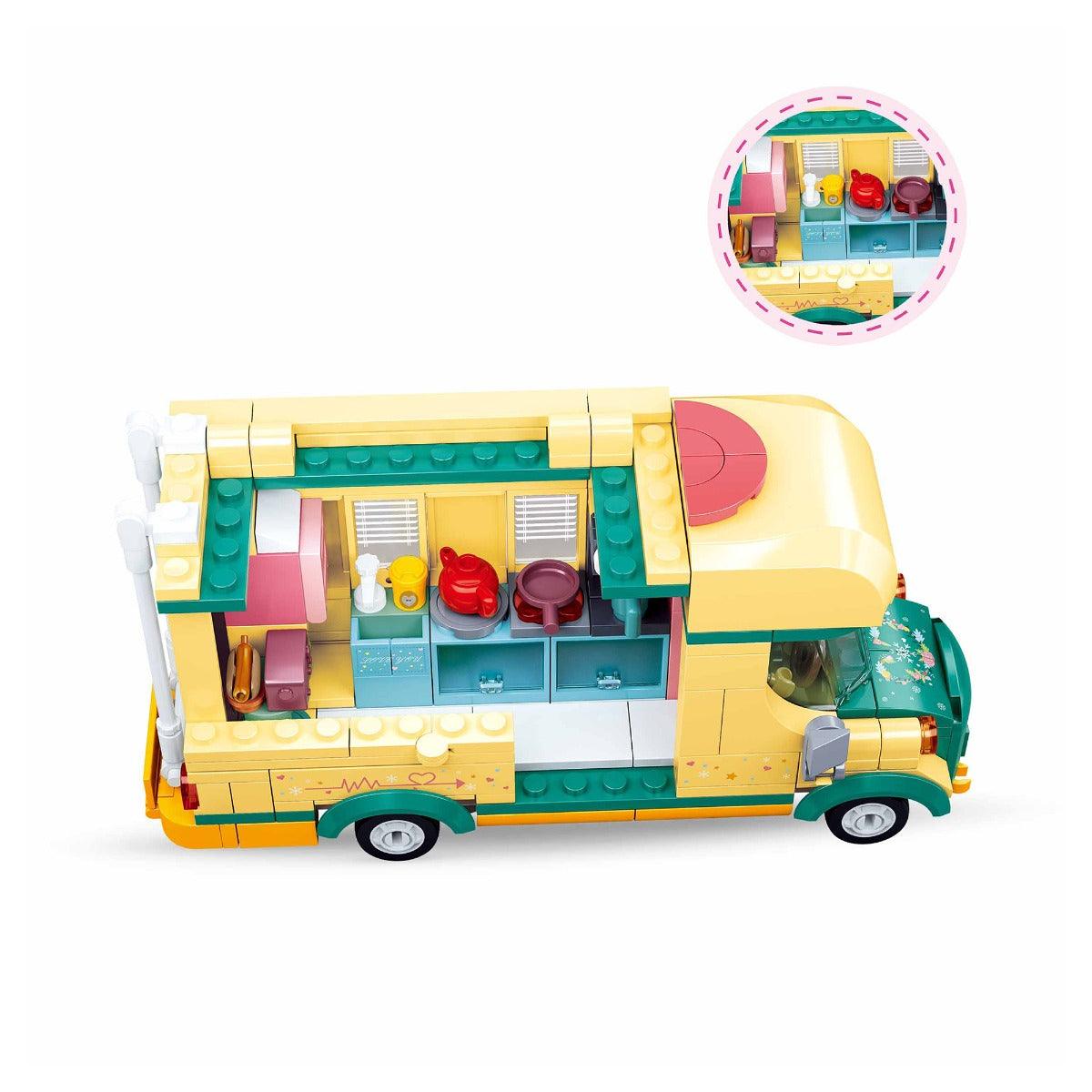 Sluban Happy Diary Camper Building Blocks For Ages 6+