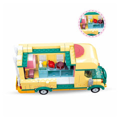 Sluban Happy Diary Camper Building Blocks For Ages 6+