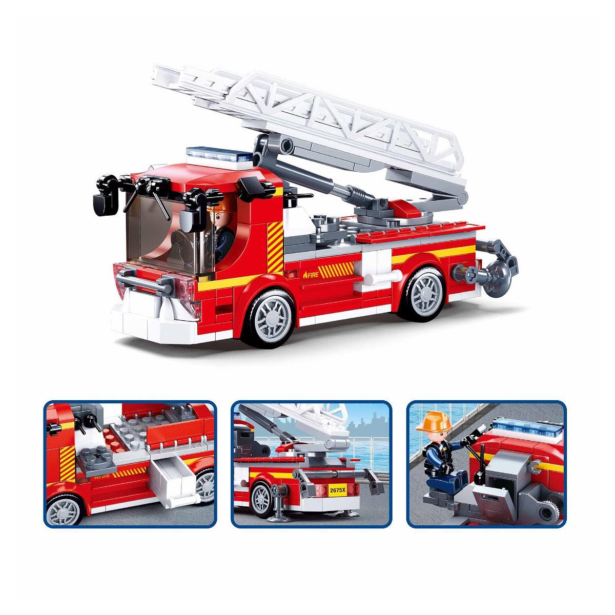Sluban Fire Engine Building Blocks For Ages 6+