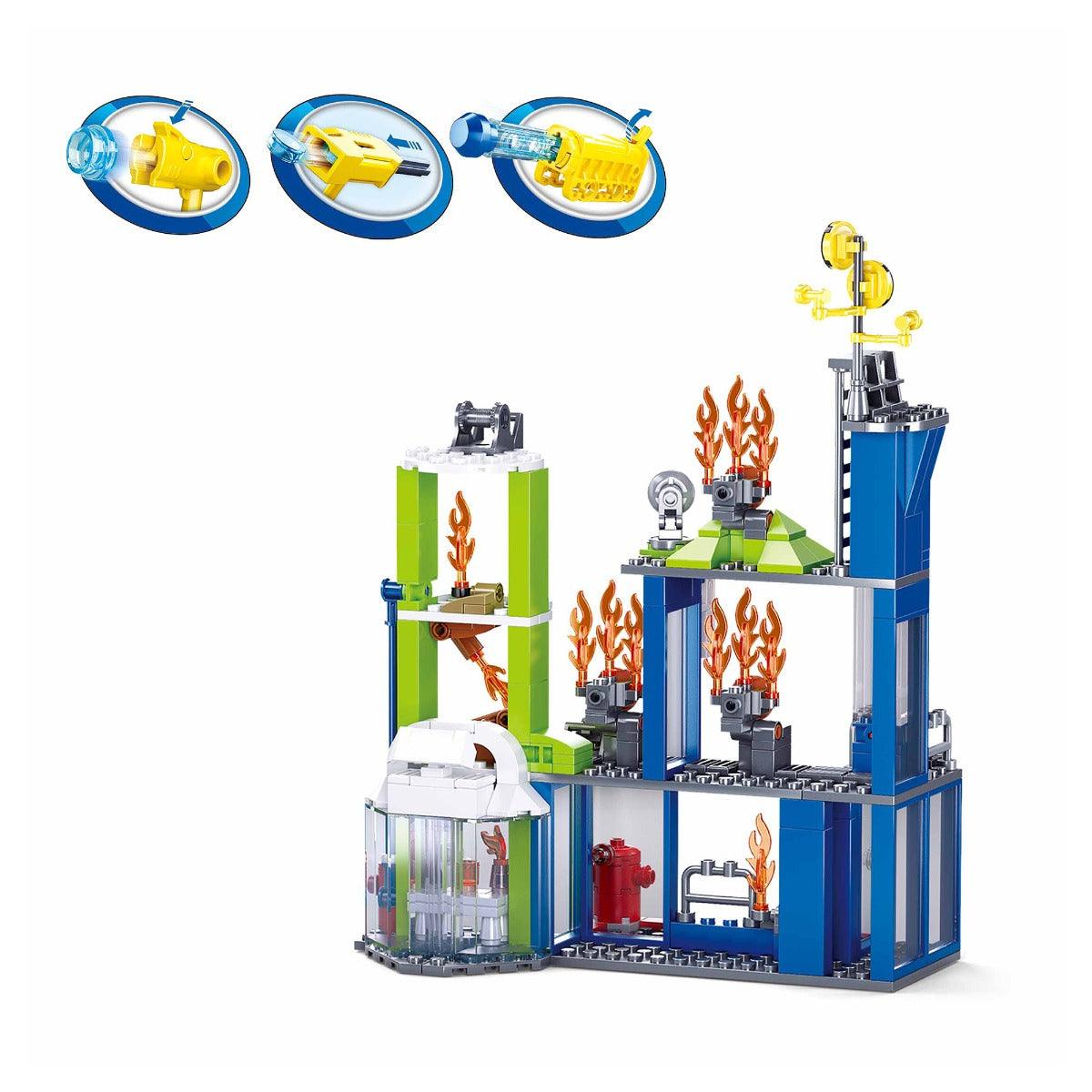 Sluban Fire Fighting Training Center Building Blocks For Ages 6+