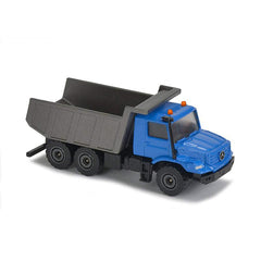 Majorette Construction Vehicles Set - Liebherr R936, HAMM H20i and WB Mercedes Zetros Dump Truck, Multi Color