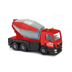 Majorette Construction Vehicles Set - Liebherr R936, HAMM H20i and WB Mercedes Zetros Dump Truck, Multi Color
