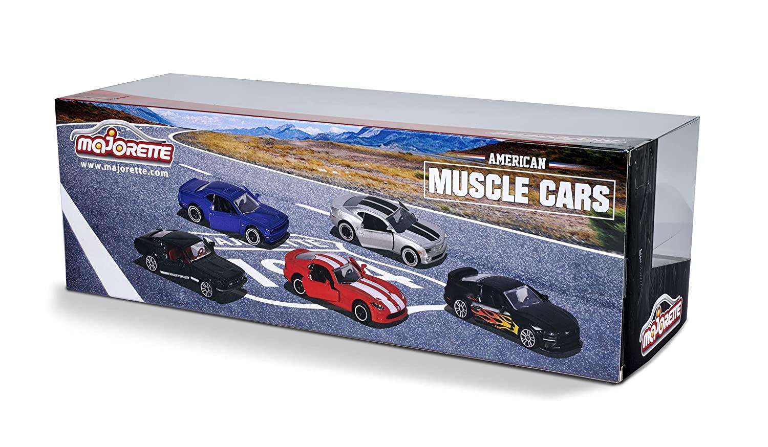 Majorette Muscle Car Gift Pack - 5 Cars
